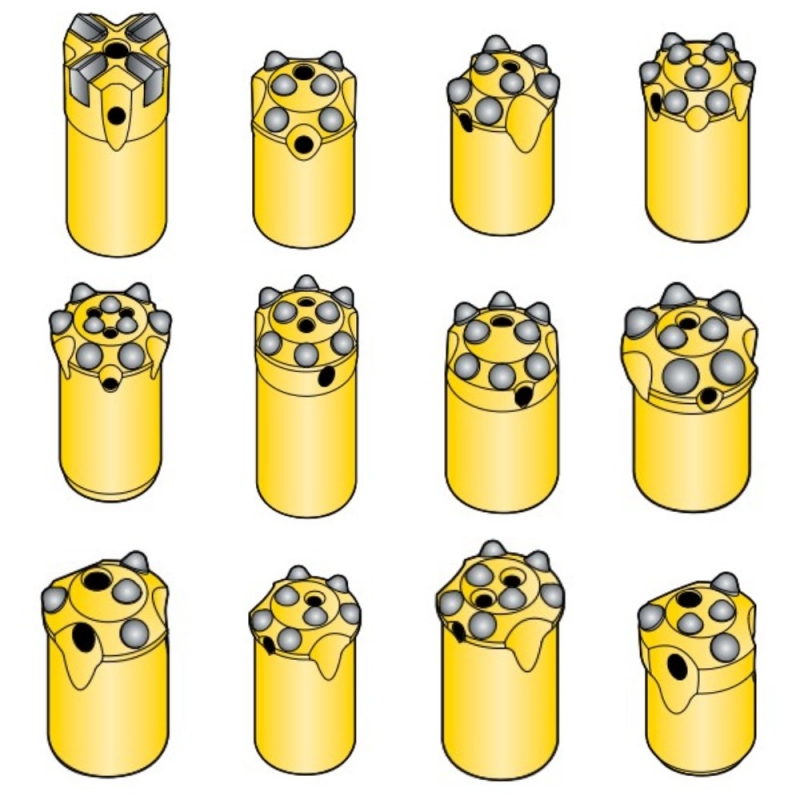     Atlas CopcoEpiroc, Sandvik, Mitsubish